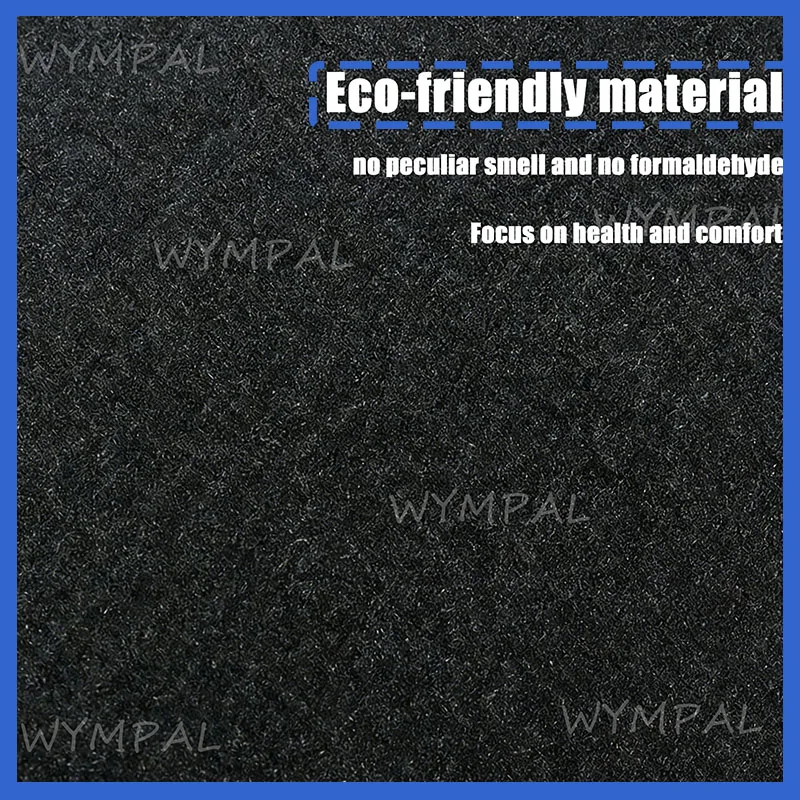 Flannel Rear Trunk Mats For Citroen C4 Picasso 2014 2015 2016 2017 2018 Car Boot Cargo Tray Trunk  Black Luggage Liner view 3