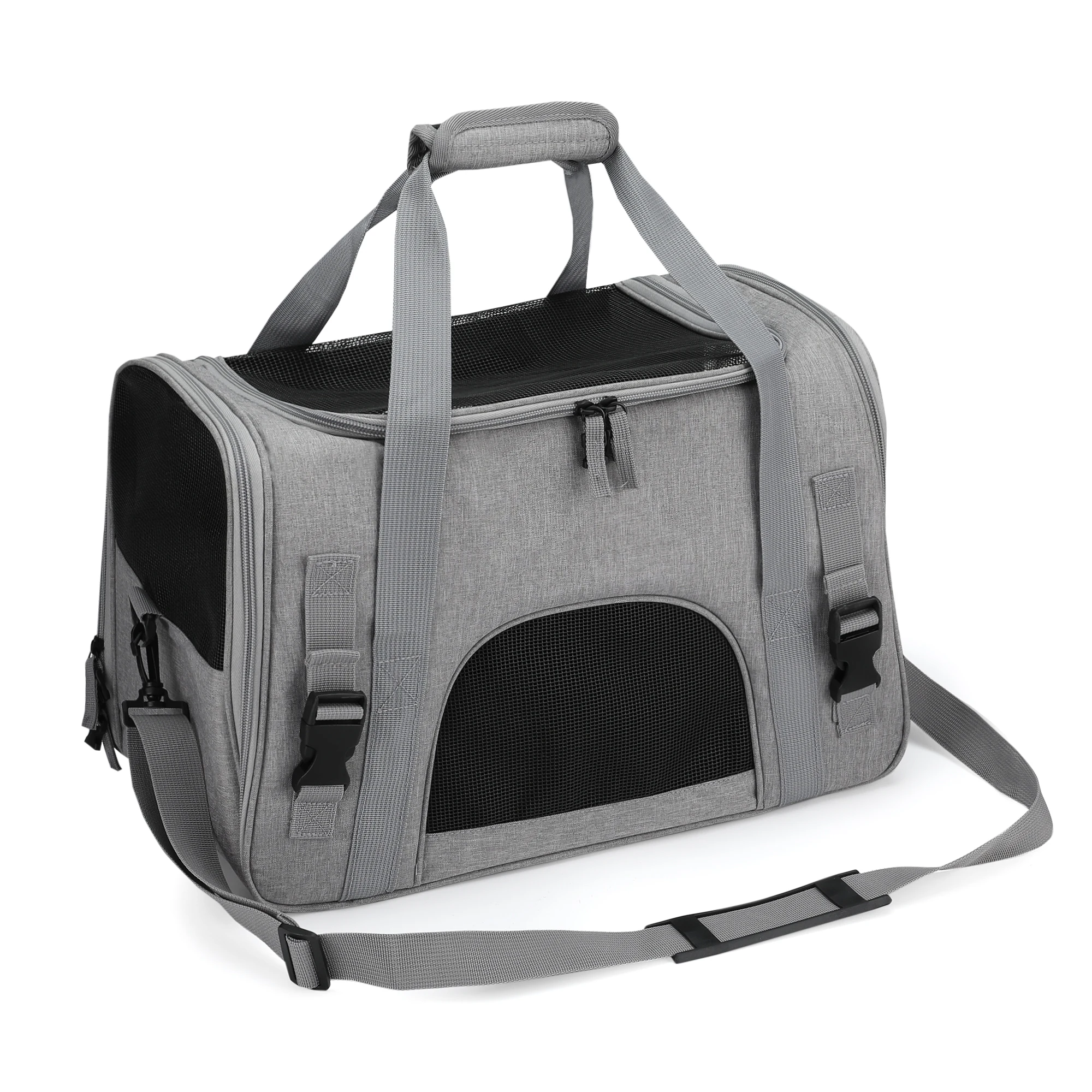 Pet Carriers Backpack Portable Breathable Foldable Shoulder Bag Cat Dog Carrier Bags Outgoing Travel Pets Handbag Transport Bag