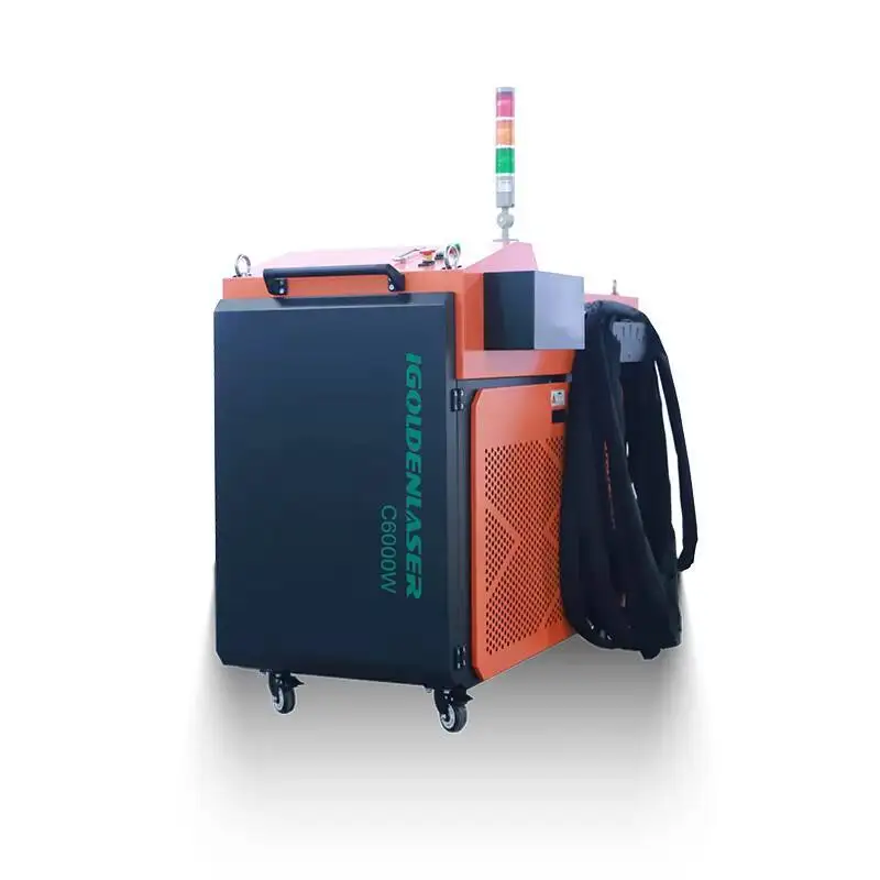 الصناعية عالية الطاقة 6000W الليزر التنظيف التلقائي هاين إزالة الطلاء من الخشب بأسعار تنافسية