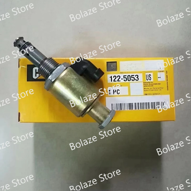 

E322C 325C 3126B Hydraulic Pump Solenoid Valve 1225053 Excavator Safety Valve Excavator Accessories