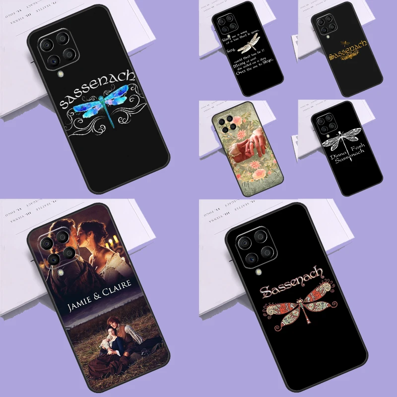 OUTLANDER TV Jamie Fraser Sassenach Dragonfly For Samsung Galaxy M14 M34 M54 M13 M23 M33 M53 M52 M32 M12 M51 M31 M30s M31s M20