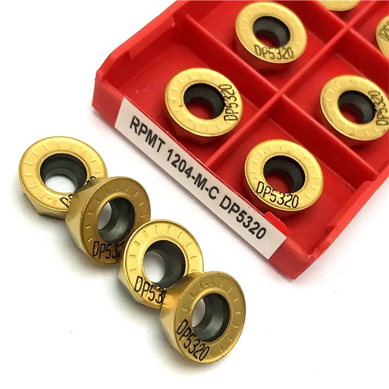 【THANKSGIVING DAY】RPMT1204 M-C DP5320 CNC Metal Lathe Tool Milling Inserts Indexable Tool High Quality Turning Insert view 2