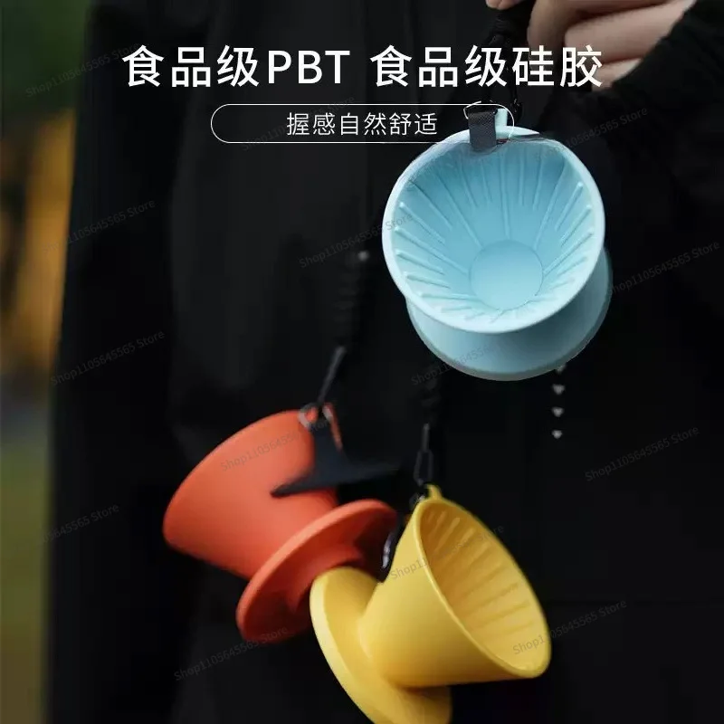 For 3-in-1 Portable Coffee Cup, Hand Brewed Coffee Tasting Cup