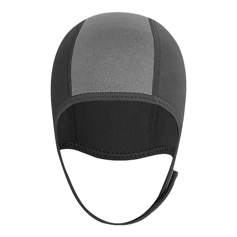 

Flexible 2.5mm Neoprene Scuba Diving Hood Swimming Hat Ear Protective Adjustable Wetsuit Thermal Hood for Snorkeling Canoeing