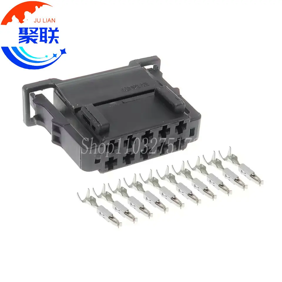 1Set 10Pin 6Q0972725 6Q0 972 725 Auto Accessories Car Reversing Mirror Wire Cable Socket for VW Audi
