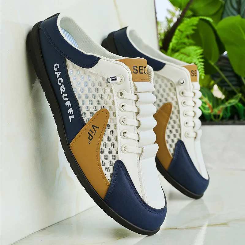 

【Sports Shoes】Men's Fashionable and Trendy Non-Slip Wear-Resistant Casual Shoes Men's Walking Shoes