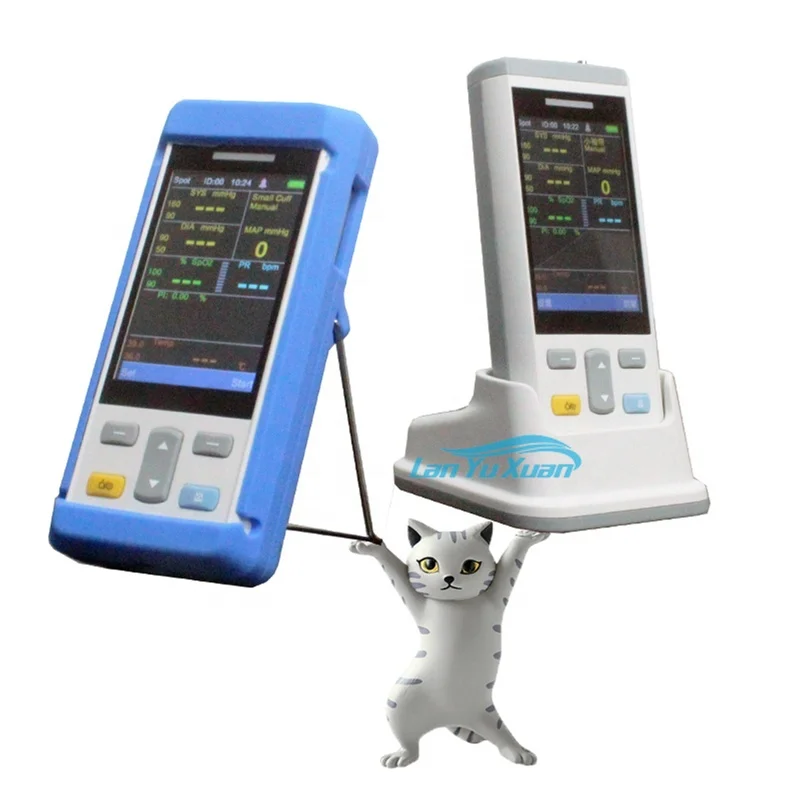 

PC100V Animal Veterinary Equipment VET Multi-parameter vital signs blood pressure Monitor