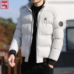 2024 Autumn Winter Cold Jacket For Mens Thermal Coat Light Down Jackets Outwear Man Fashion Casual Windbreaker Male Clothes