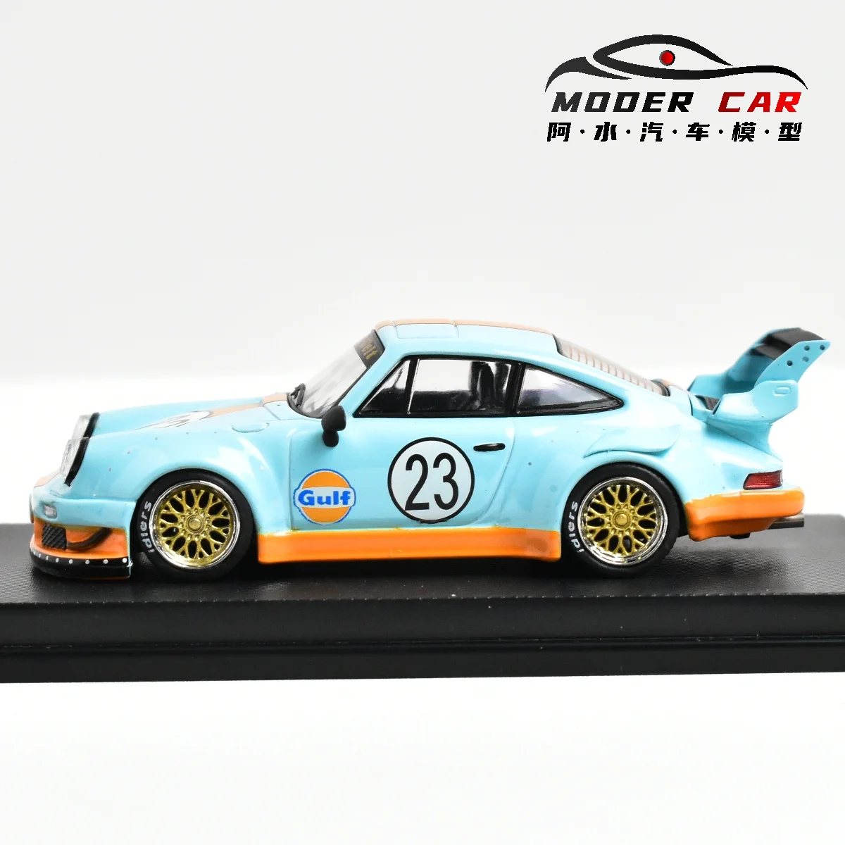 MC 1:64 930 RWB GULF Diecast Model Car