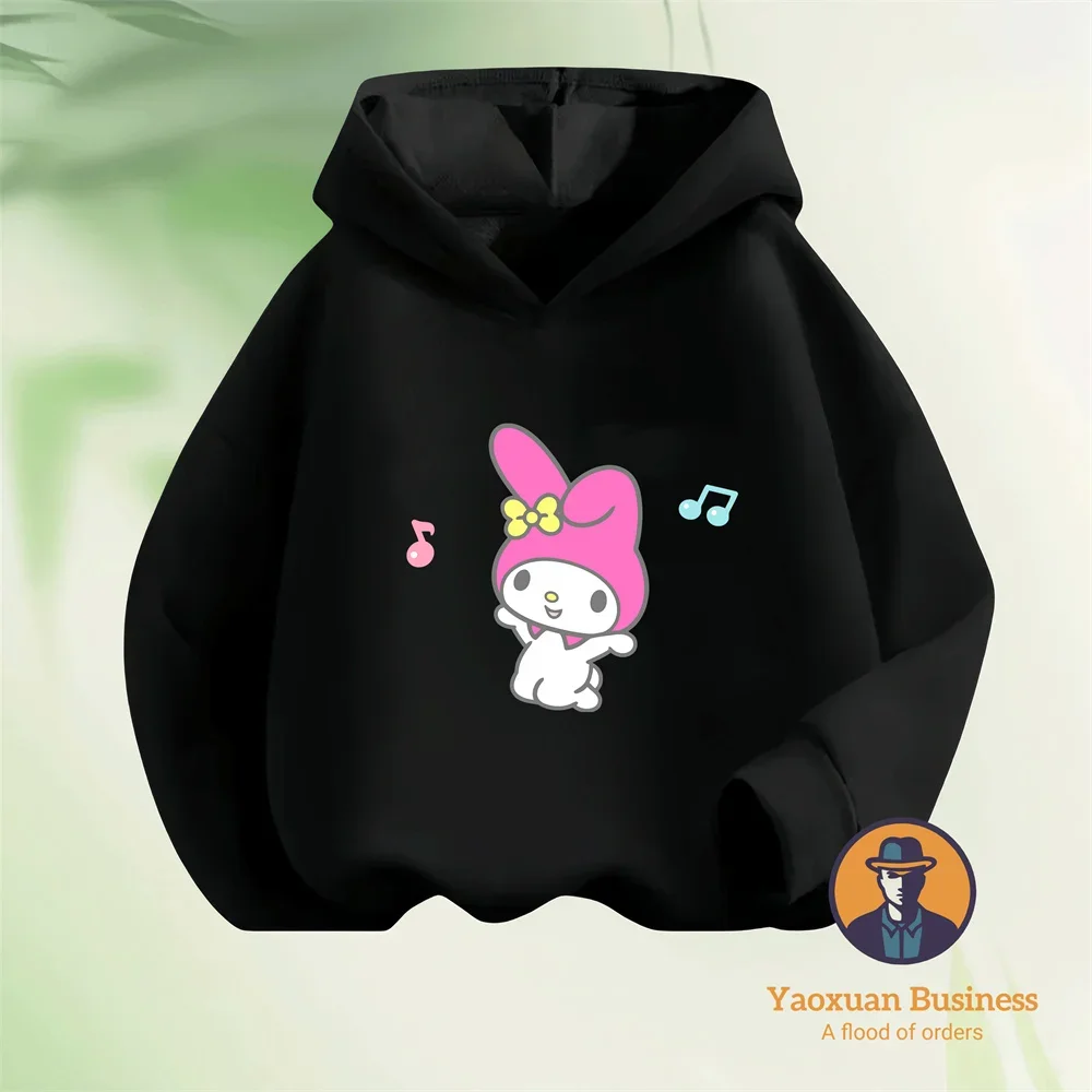 

2-14Y Comfortable Casual Pure Cotton Hoodie 2-14Y My Melody Art Anime Autumn Kidswear