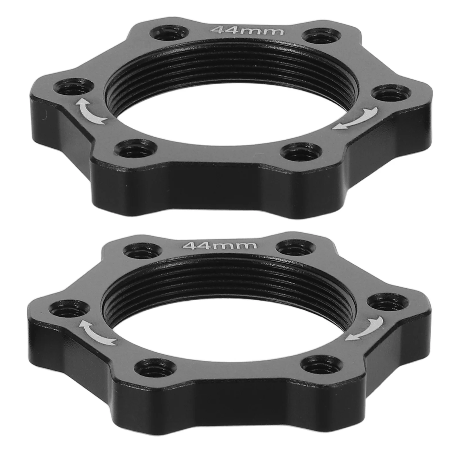 

1Pair Mountain Bike Disc Brake Adapter 6-Slot Flat Mount Hub Conversion Quick Release Rotor Disc Brake Conversion Kit