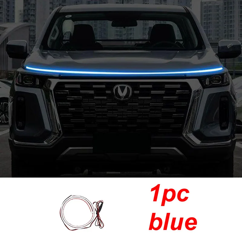 1PC for Changan Hunter Front Lighting Launched Atmosphere LED Light Welcome