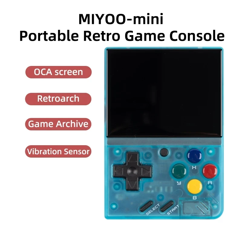 MIYOO MINI V4 Retro Video Game Console Portable Console Retro Arch Linux System Pocket Handheld Game Player Gift