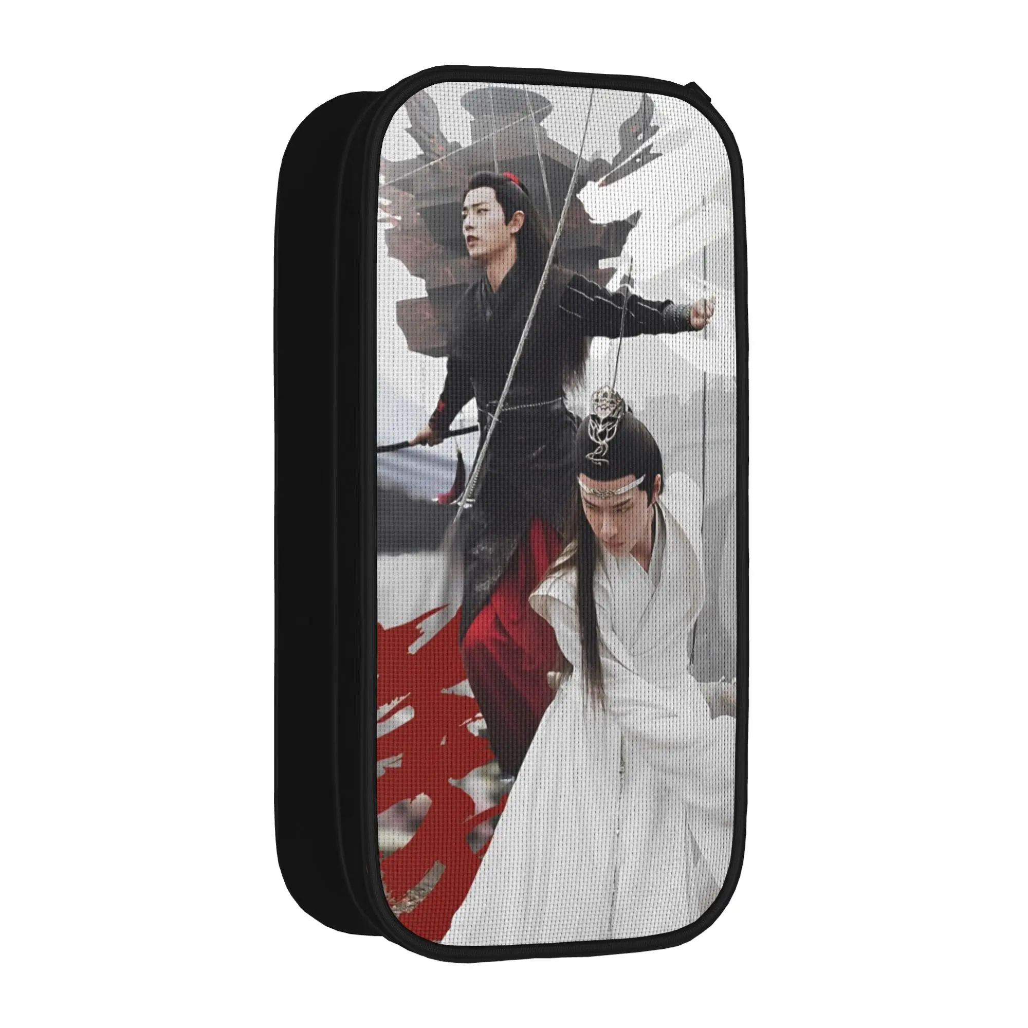 WangXian The Untamed Pencil Cases Cute Lan Wangji Wei Wuxian Pen Holder Bag Big Capacity School Cosmetic Pencilcases Stationery