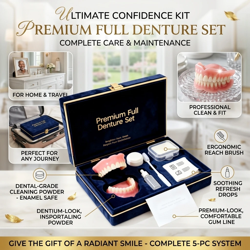Upper Lower Smile Decor Set Stage Cosmetic Ornament Velvet Storage Box Complete Accessory Kit Portable Travel‑Design For Party