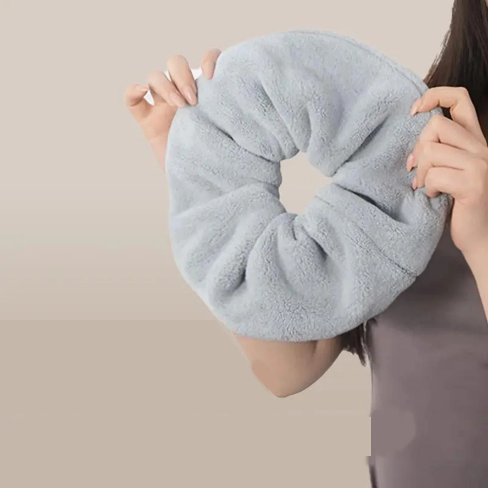 

1 шт., впитывающее полотенце для волос, резинка для волос, быстросохнущая накидка для волос для женщин, мягкий аксессуар для сушки волос