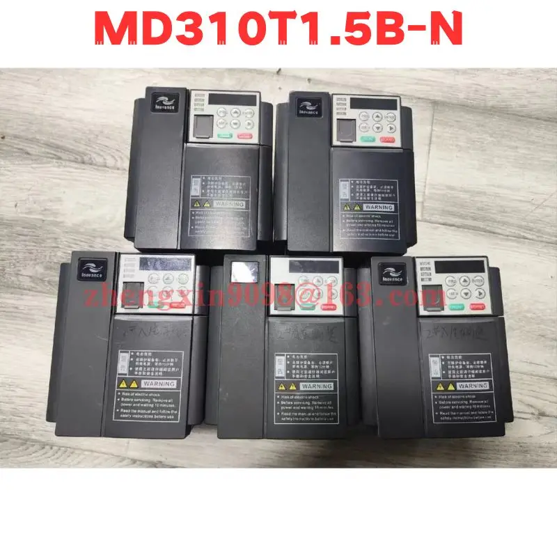 

Used Frequency Converter MD310T1.5B-N MD310T1.5B N Normal Function Tested OK