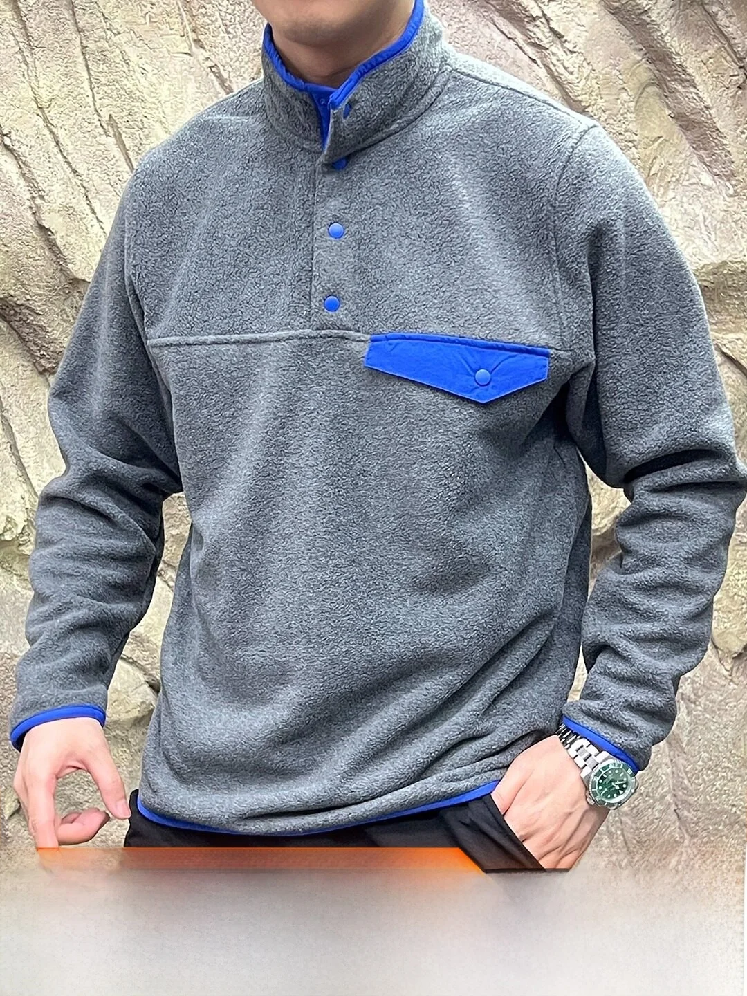 Outdoor Unisex Fleece Hoodie 3D Tailoring  Cationic Technology Warmth Casual Style Long Sleeve Standard Fit Sweatshirt