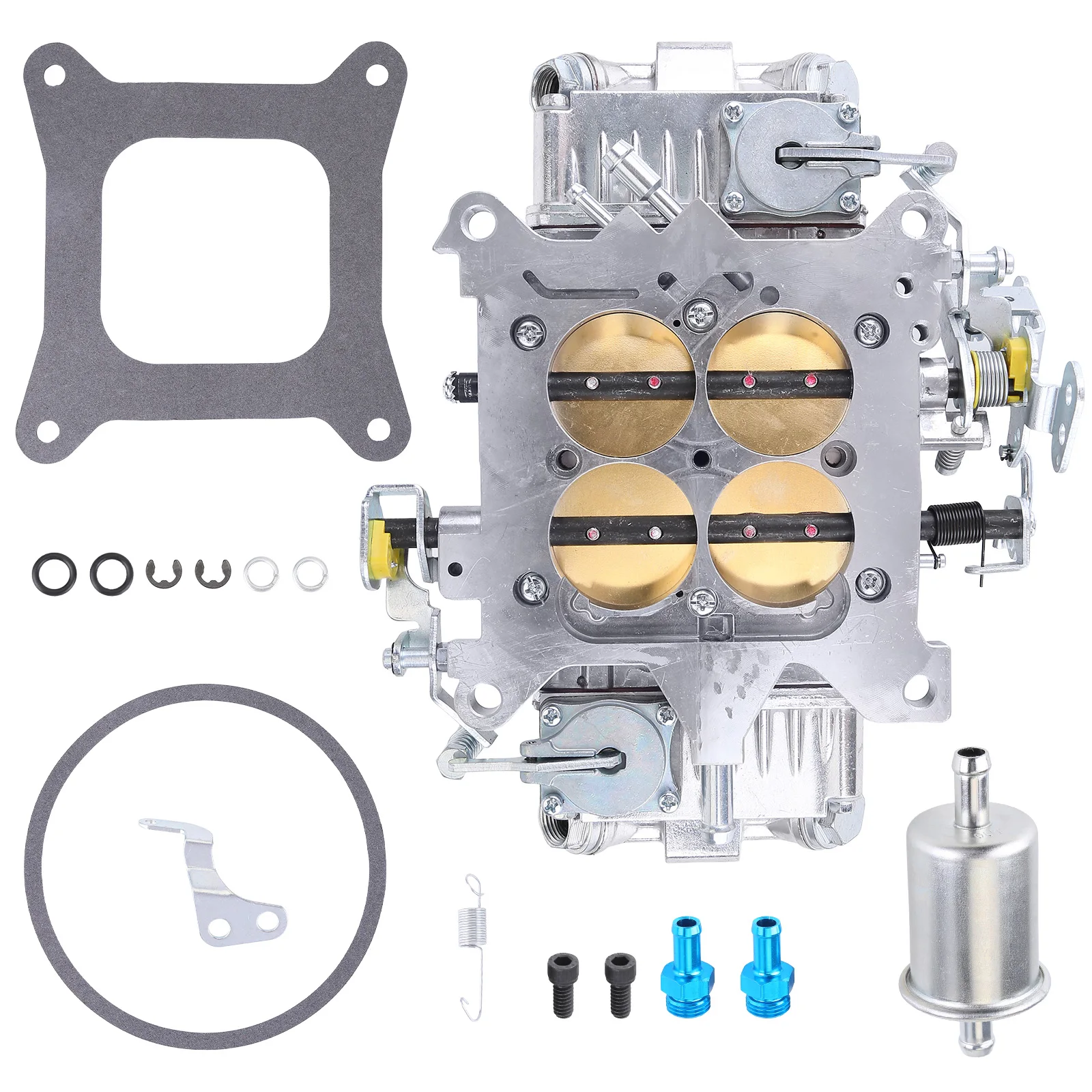 Quick Fuel Alloy Aluminum Metal Carburetor Compatible for 850 CFM Brawler Race BR-67201