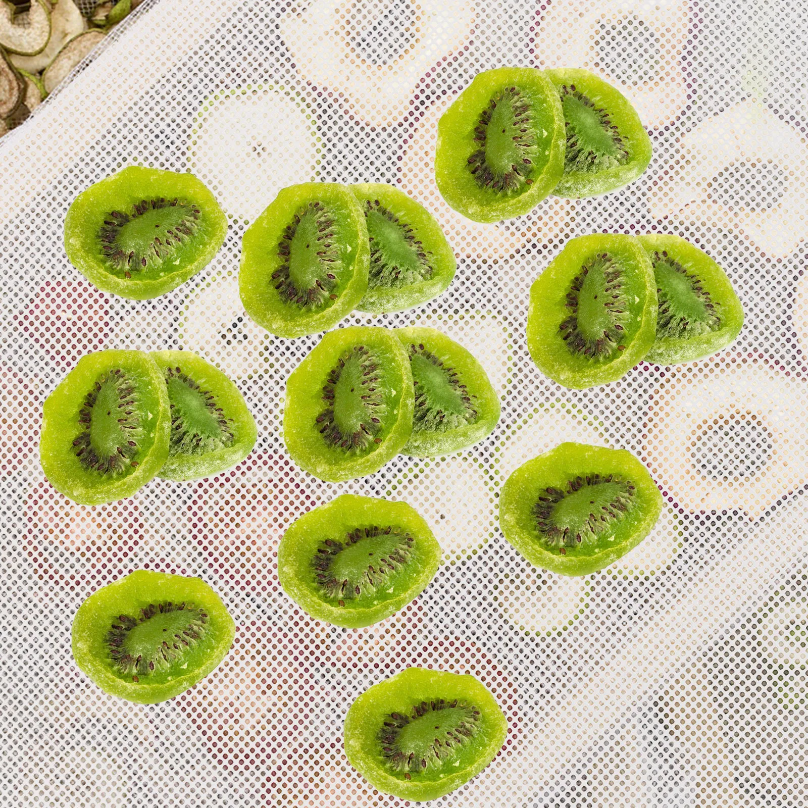 Silicone Baking Mat Reusable Oven Dehydrator Resistant Food Halloween Christmas New Year Drying Silicone Mat 6PCS