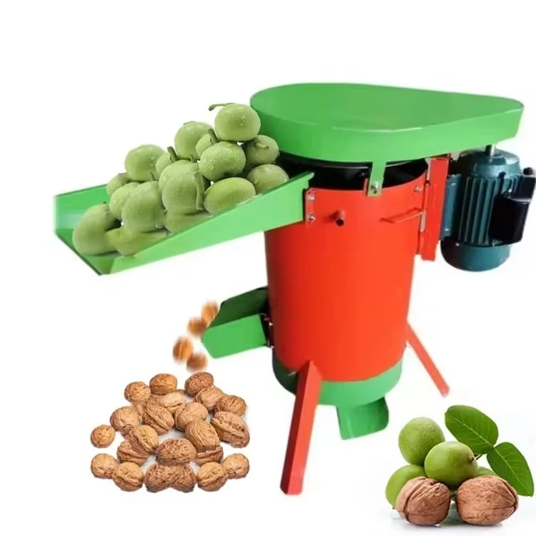 آلة تقشير الجوز الأخضر الأوتوماتيكية آلة تقشير قشرة الجوز الأخضر آلة تقشير المفرقع #5