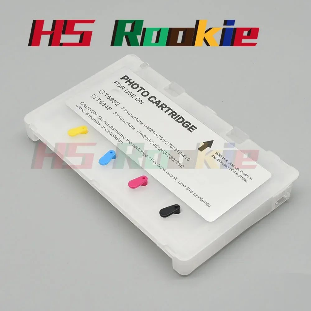 T5846 Refill Ink Cartridge with One Time Chip compatible for Epson PM210 PM215 PM235 PM250 PM270 PM310