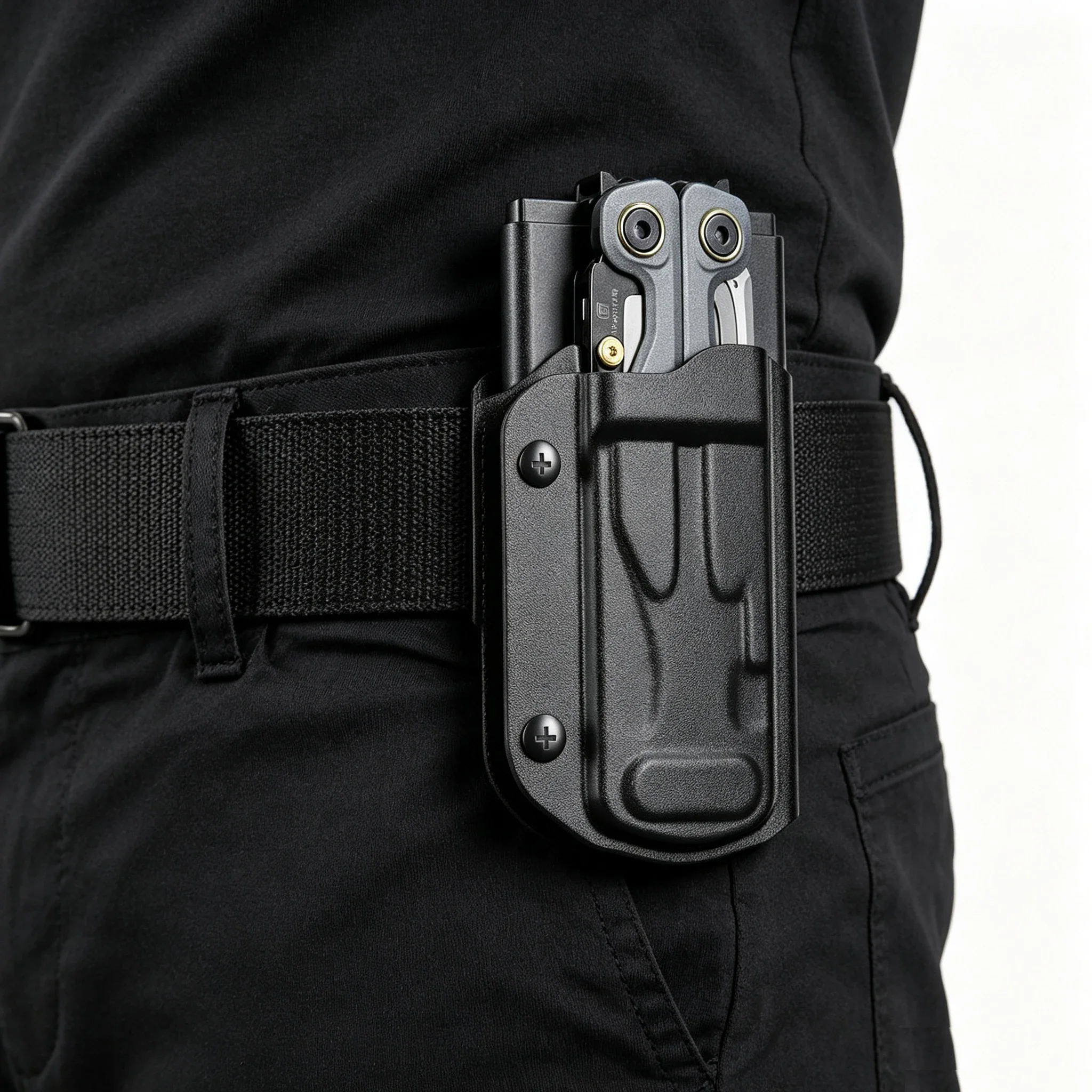 Durable Kydex Holster Belt Sheath Compatible with WAVE ALPHA Multi‑Tool (PLIERS NOT INCLUDED)