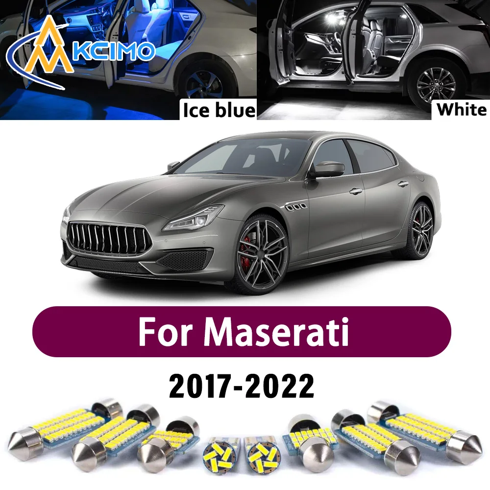 

Super Bright LED Interior Lamp Kit For Maserati Quattroporte IV MK6 M156 2017-2022 Error Free Canbus Reading Mirror Light Bulbs