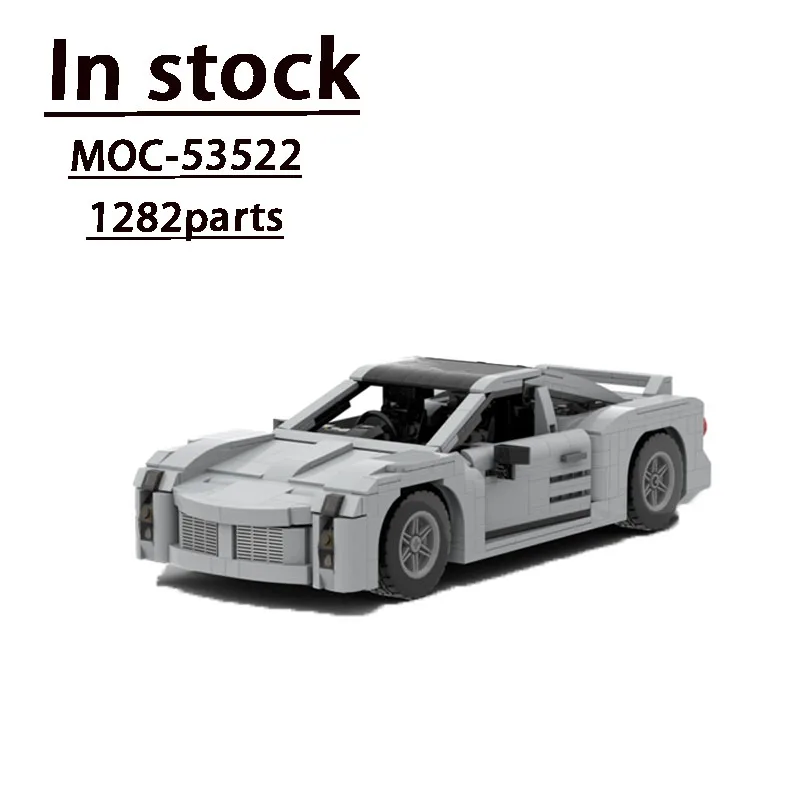 

MOC-53522 Classic Movie Supercar Splicing Assembly Building Block Model • 1282 Parts Building Blocks Kids Birthday Toy Gift