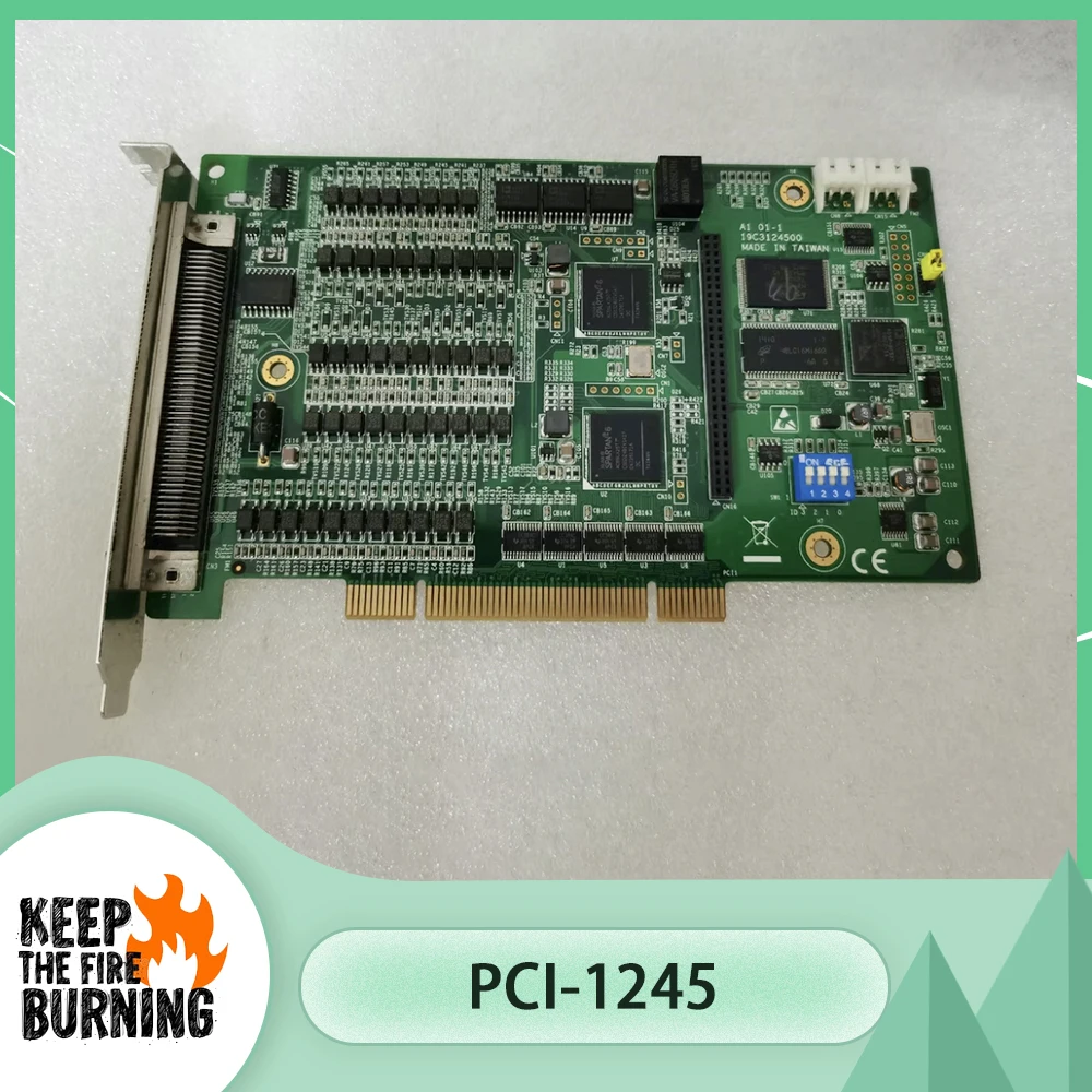 

For Advantech pulse type 4-axis stepper motor motion control card PCI-1245 PCI1245