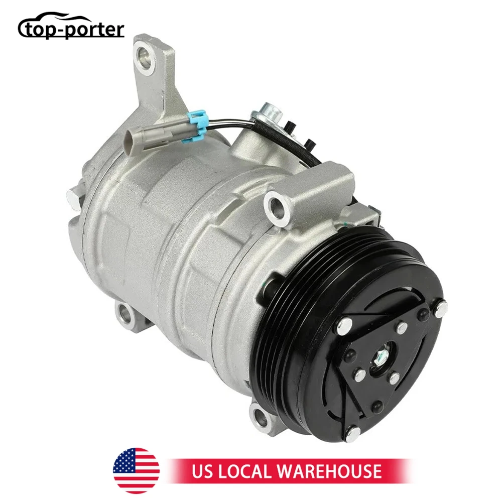 For Chevrolet GMC Silverado Sierra Express Cadillac AC Compressor + Clutch