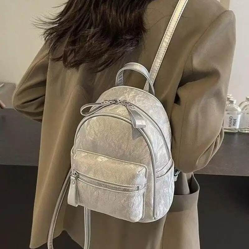 2026 Trendy and Simple New Fashionable Backpack with Large Capacity Waterproof Design for Women's Commuting Comfort Backpack