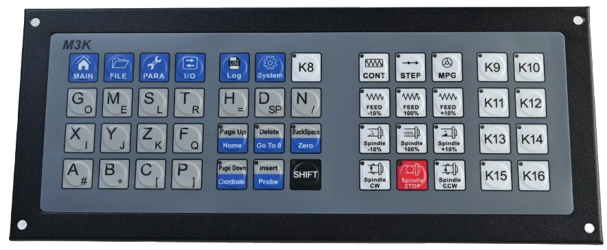 CNC Controller System Panel M3K Extended Midi Keyboard Controller Of DDCS Expert 3/4/5Axis CNC Machining Parts