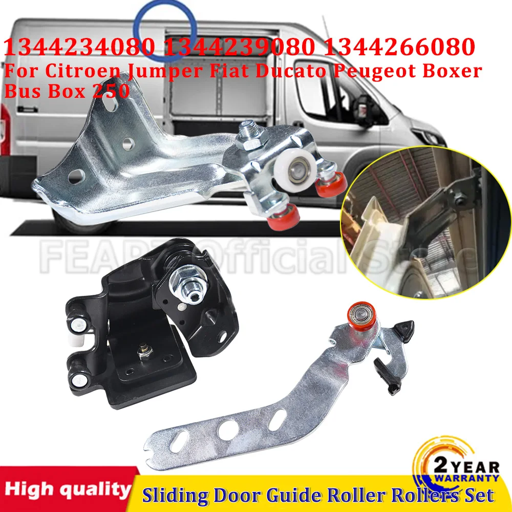 

Sliding Door Guide Roller Rollers Set 1344234080 1344266080 1344239080 For Citroen Jumper Fiat Ducato Peugeot Boxer Bus Box 250