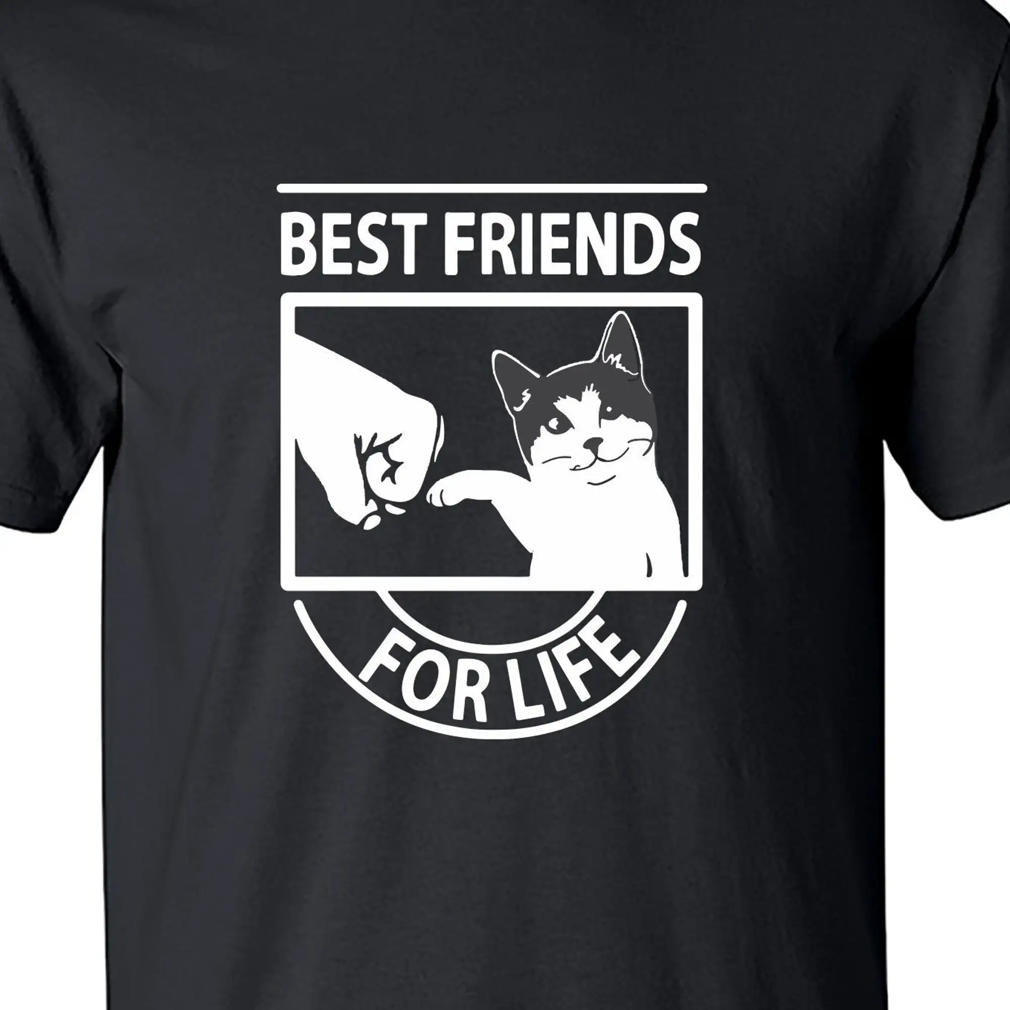 Cat Cute Kawaii Best Friend Shirt ,Funny, Git Dad, boyfriend Fathers, Funny Cats Sarcastic Shirt M2751