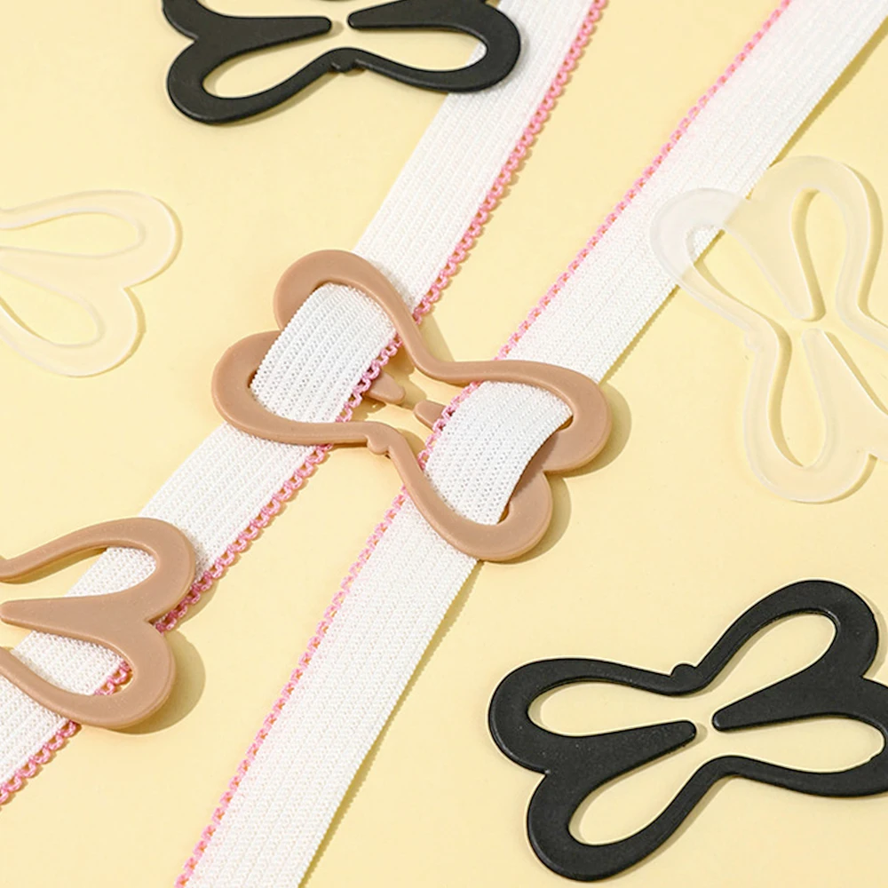 Anti-Slip Fivela Ajustável Bra, Roupa Interior Invisível, Anti-Slip, Cinta Gota, Ombro Transparente