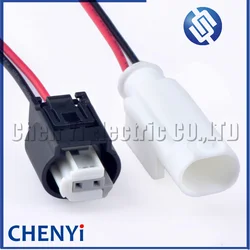 2 Pin Auto waterproof connector Car outdoor temperature sensor abs wheel speed plug 1718555-1 2-967644-1 9441561 For Volvo BMW