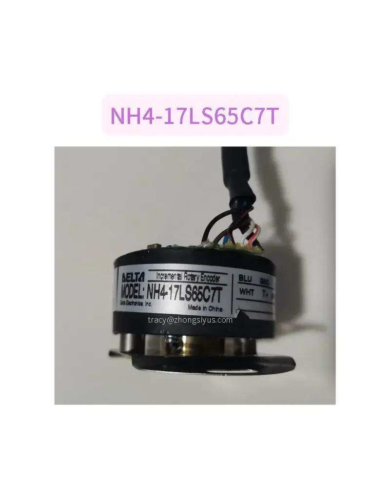 NH4-17LS65C7T second-hand servo motor encoder, in stock, tested ok， function normally