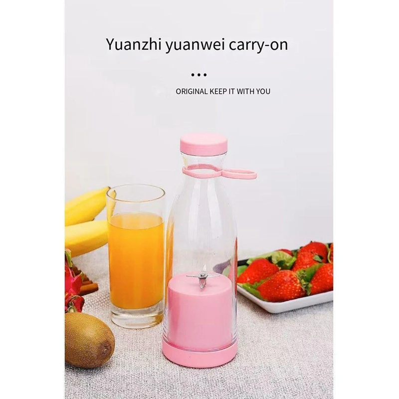 Rechargeable Portable Blender Electric Juicers Fruit Mixers USB Smoothie Mini Blender Personal Juicer Maker Machine