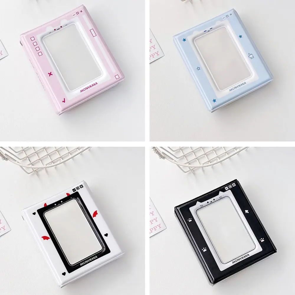 High Quality Cute Cartoon Polaroid Photo Album PVC Creative Card Package Idol Photo Portable Envelope Card Bag