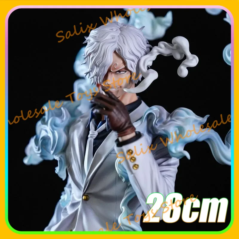 جديد 28 سنتيمتر قطعة واحدة نيكا سانجي مزدوج رئيس نحت أرقام أنيمي الشكل البلاستيكية تمثال جمع نموذج هدايا عيد الميلاد ألعاب مخصصة