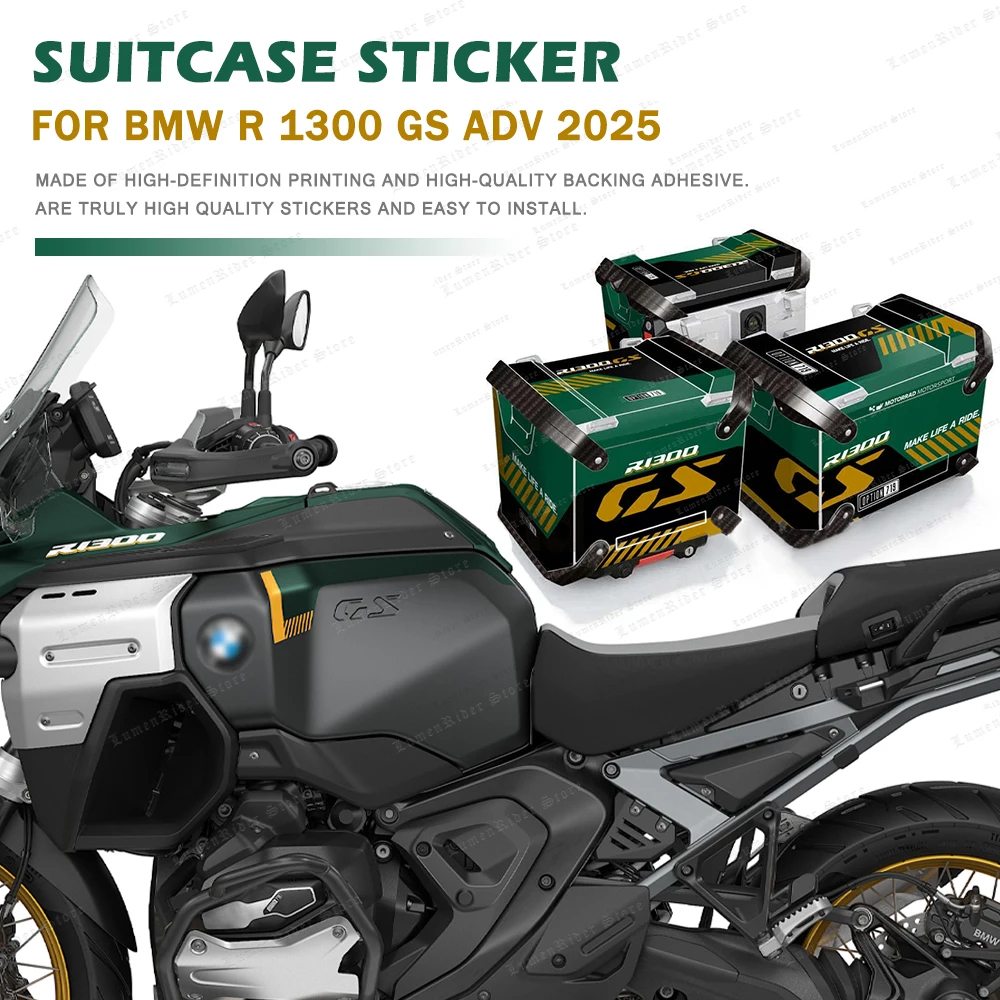 

R1300GS ADV 2025 Accessories Motorcycles Luggage 3D Sticker Protection Suitcase Decal for BMW R 1300 GS Adventure R 1300GS ADV