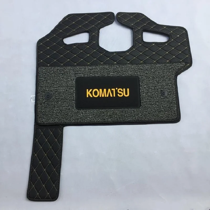 Excavator cab floor mats Sankomatsu Hitachi Kobelco Doosan Xugong Carter Lingong Liugong modern carpet floor glue accessories