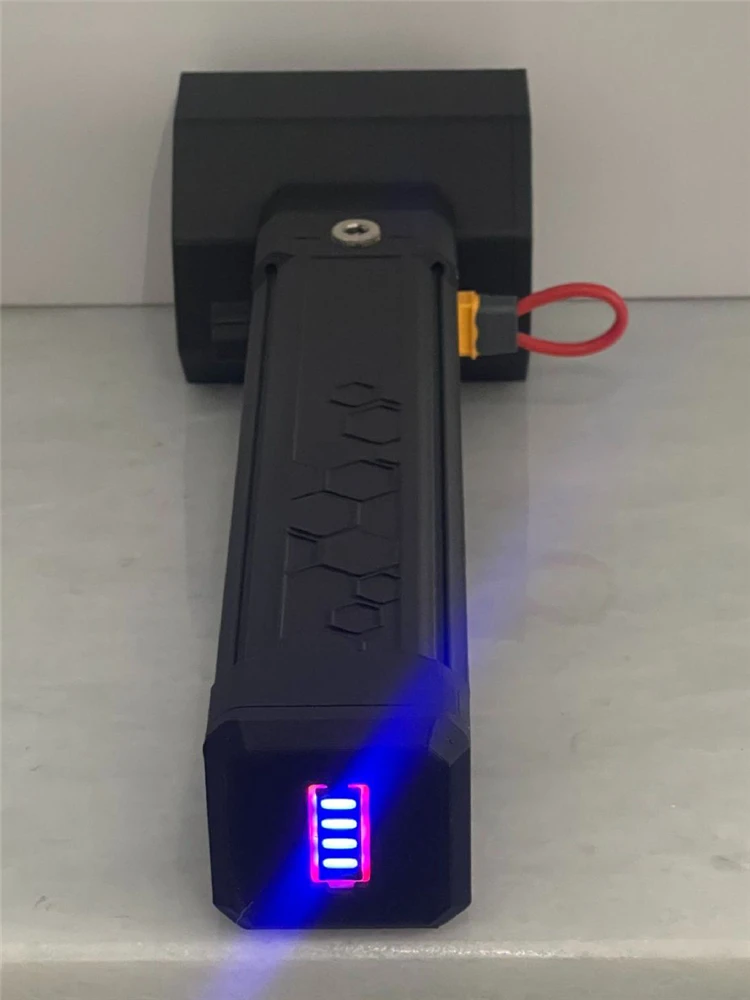 

Turbo Jet Fan 64mm Duct Wind Speed 52m/s Handheld Violent Fan With LED Light Industrial Grade Hair Dryer Car Washing Tool