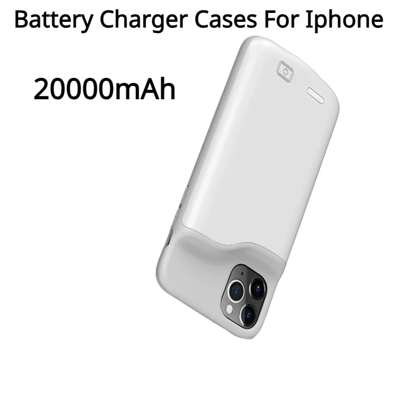 20000mAh Battery Charger Cases Power Bank For iPhone 11 12 Pro Max Charging Case For iPhone X XS Max XR 6 7 8 Plus SE2