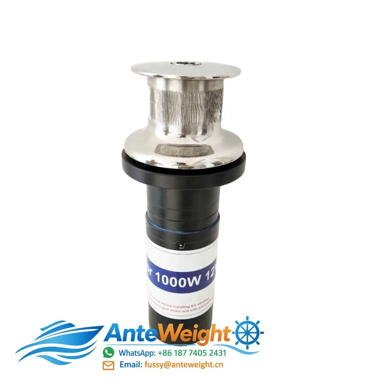 Stainless Steel Drum Winch Capstan Winch for Yacht
