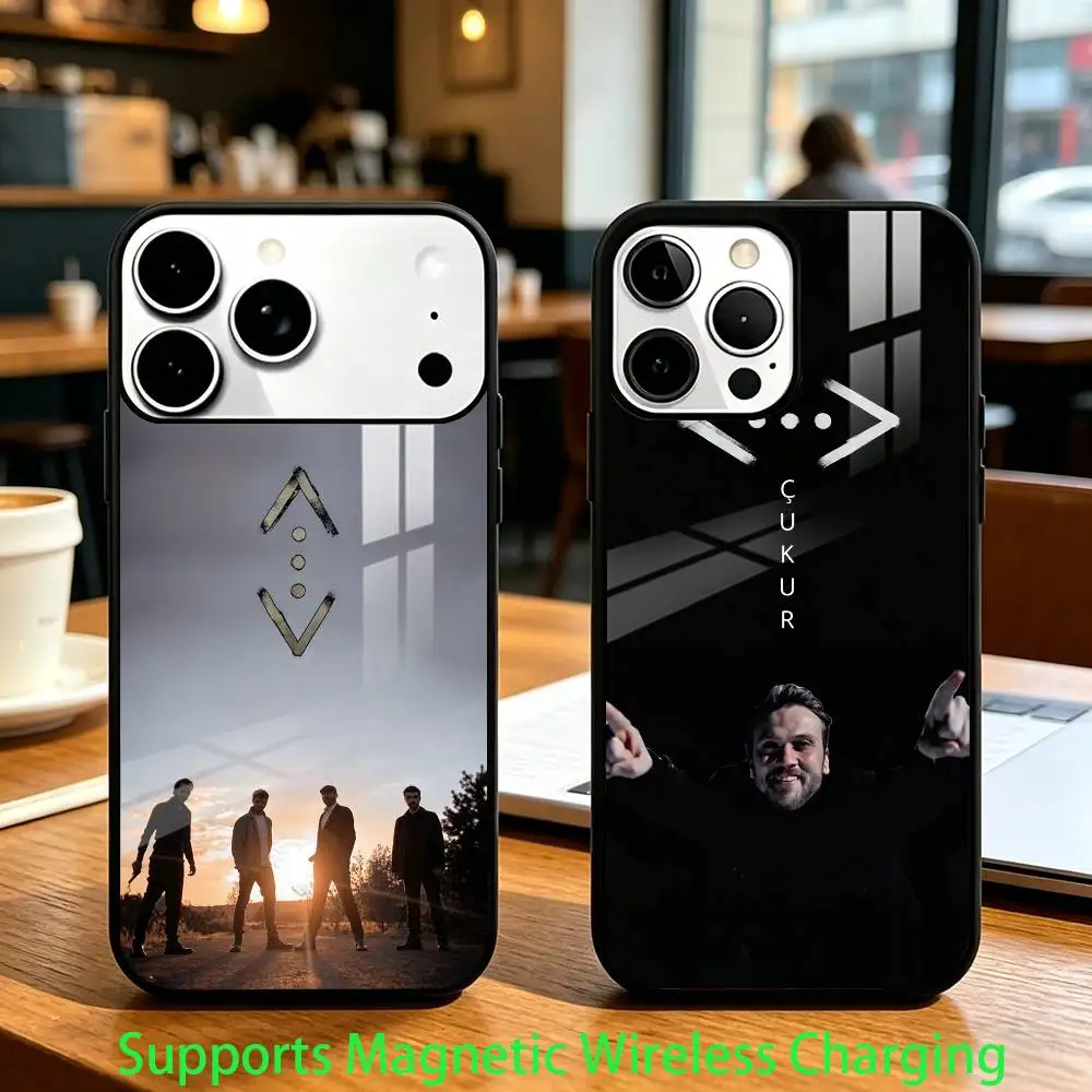 

The P-Pit C-Cukur Phone Case For iPhone17,16,15,14,13,12,11 Plus,Pro Compatible with magnetic wireless charging