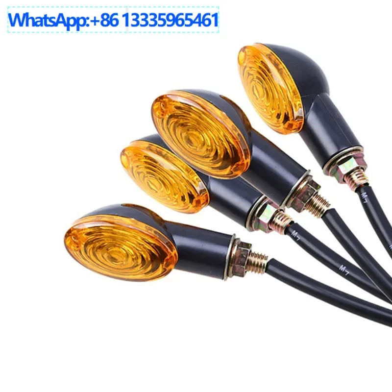 

50 шт. аксессуары для модификации мотоцикла, указатель поворота, указатель поворота «кошачий глаз» для внедорожников ATV