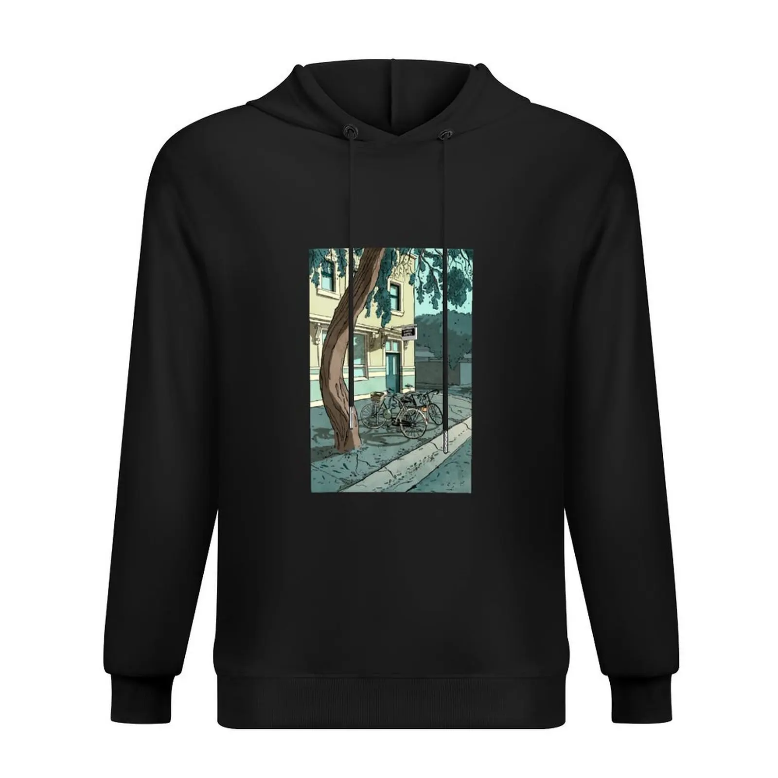 

bicycles at the Hotel Hoodie men's coat anime clothes male clothes hooded shirt hoodie for men