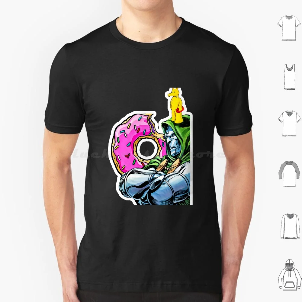 Mad Villain Donuts camiseta tamaño grande 100% algodón rapero para siempre Hiphop Rap Star Comic King Hip Hop Fan Legend Mf